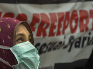 Belasan Mahasiswa Yogyakarta Demo Nasionalisasi Freeport