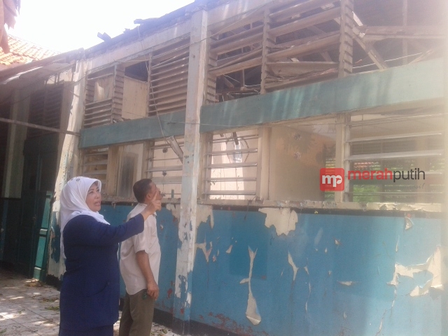 Miris, SDN Klender 15 Pagi Jaktim Tampak Memprihatinkan