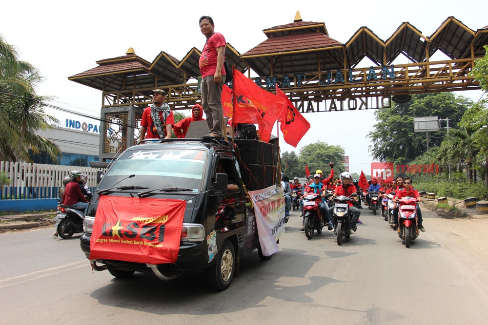 Potret Perjuangan Buruh dalam Setahun