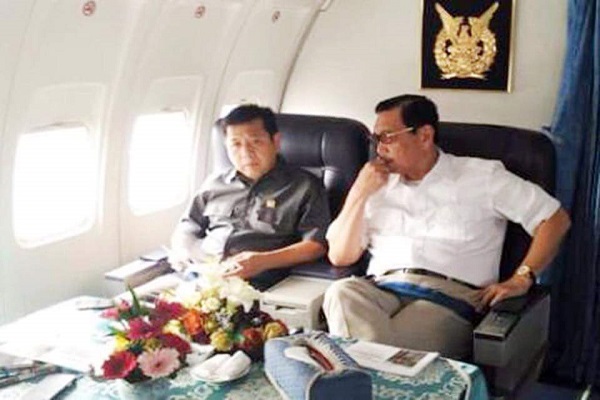 Foto Kedekatan Luhut dan Setya Novanto Hebohkan Netizen