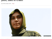 Pilot Cantik Pesawat Tempur Pakistan Tewas saat Latihan