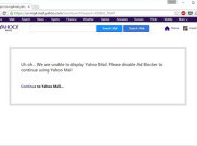 Yahoo Blokir Pengguna AdBlock