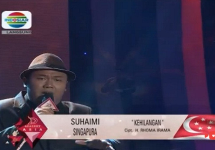 Suhaimi Zaini D’Academy Asia Tampil Penuh Penghayatan