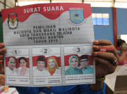Surat Suara Airin Rachmi Diany-Benyamin Davnie Sudah Dicoblos