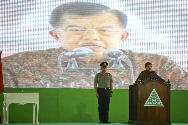 Buka Kongres GP Ansor ke-XV, Wapres JK Ajak Jadi Pedagang