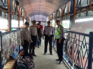 Polisi Lakukan Giat Patroli di JPO Usai Kasus Pemerkosaan