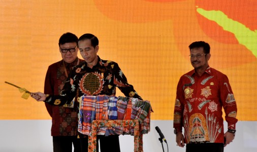 Presiden Hadiri Pembukaan Munas V APPSI 2015