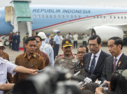 Suasana Keberangkatan Jokowi ke Prancis