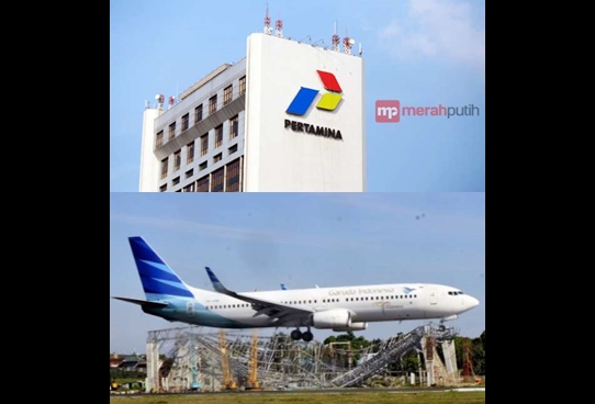 Pertamina dan Garuda Indonesia Bangun Kemitraan Global
