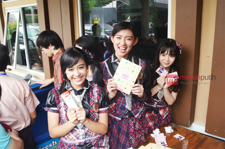 JKT48 Beri Motivasi Belajar Lewat 'JKT48 Goes To School'