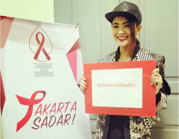 Jadi Duta AIDS, Indah Dewi Pertiwi Ajak Anti Diskriminasi