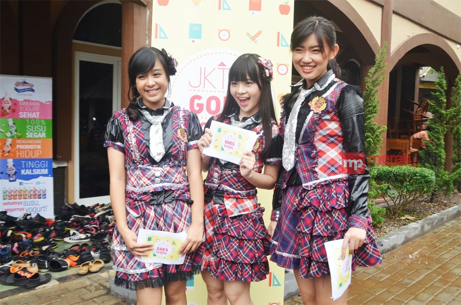 Keseruan JKT48 di Acara 'JKT48 Goes To School'