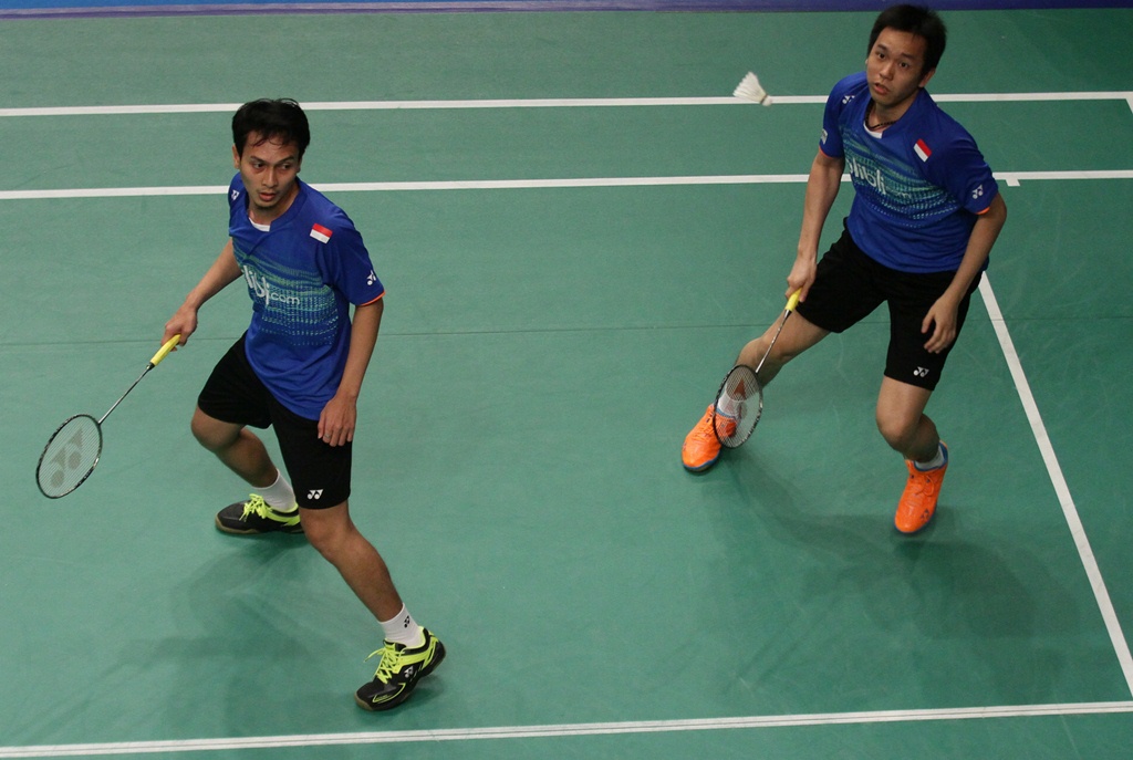 Hendra/Ahsan ke Babak Kedua dengan Mudah