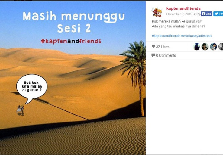 Kapten and friends Komik Indonesia dengan Rasa Rendang