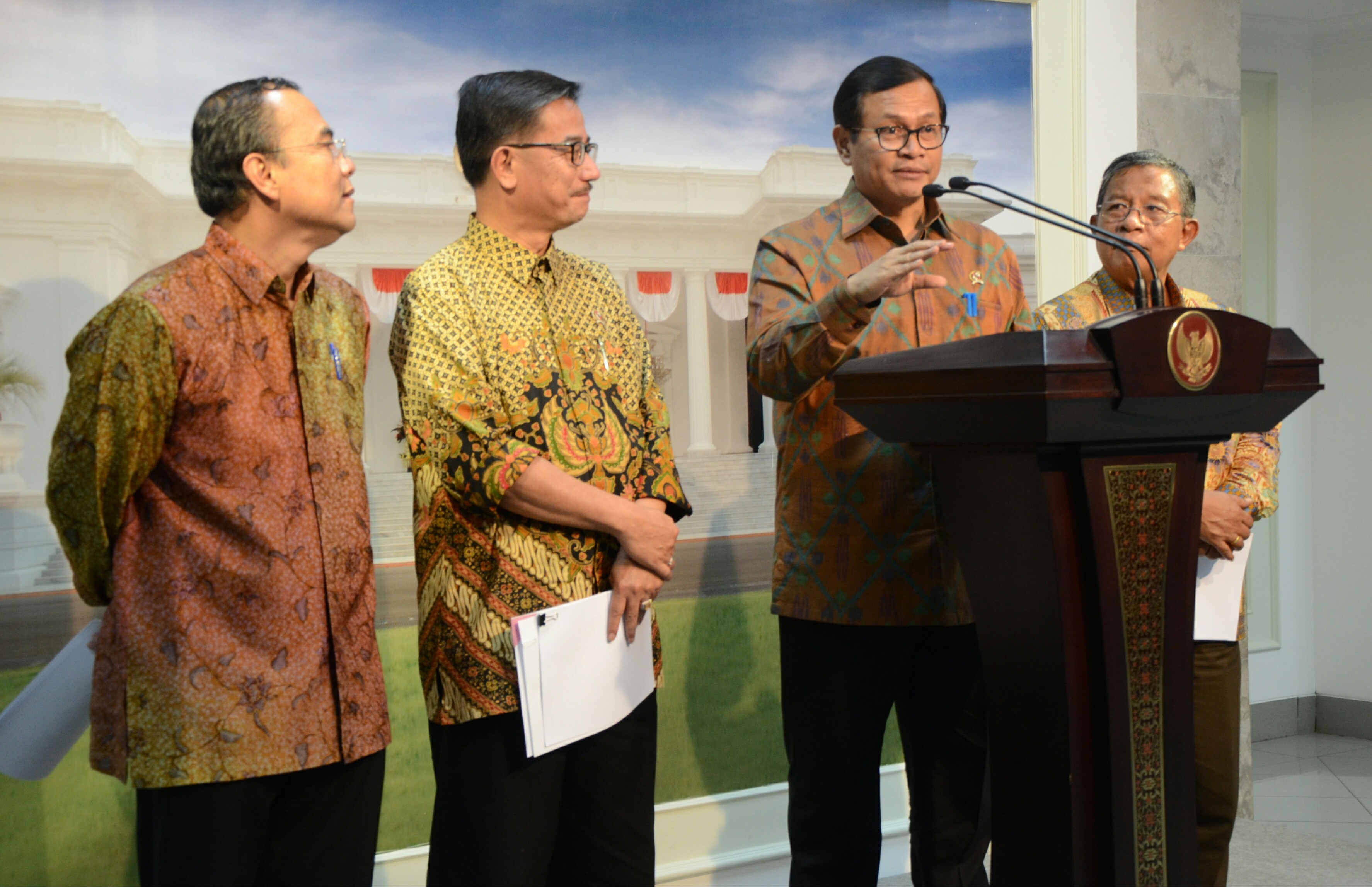 Seskab: Belum Tahu Kapan Presiden Laporkan Setya Novanto
