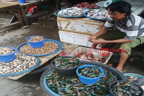 Meski Banting Harga, Kerang dan Rajungan Tetap Tidak Laku