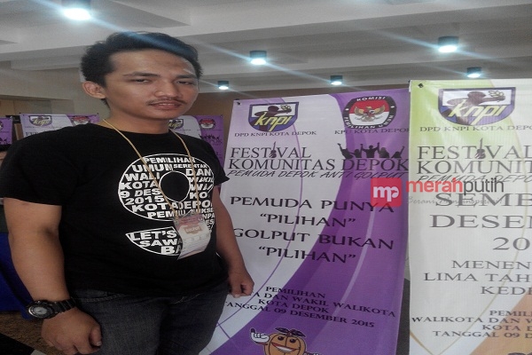KPU Kota Depok Rangkul Kaum Muda Tekan Golput