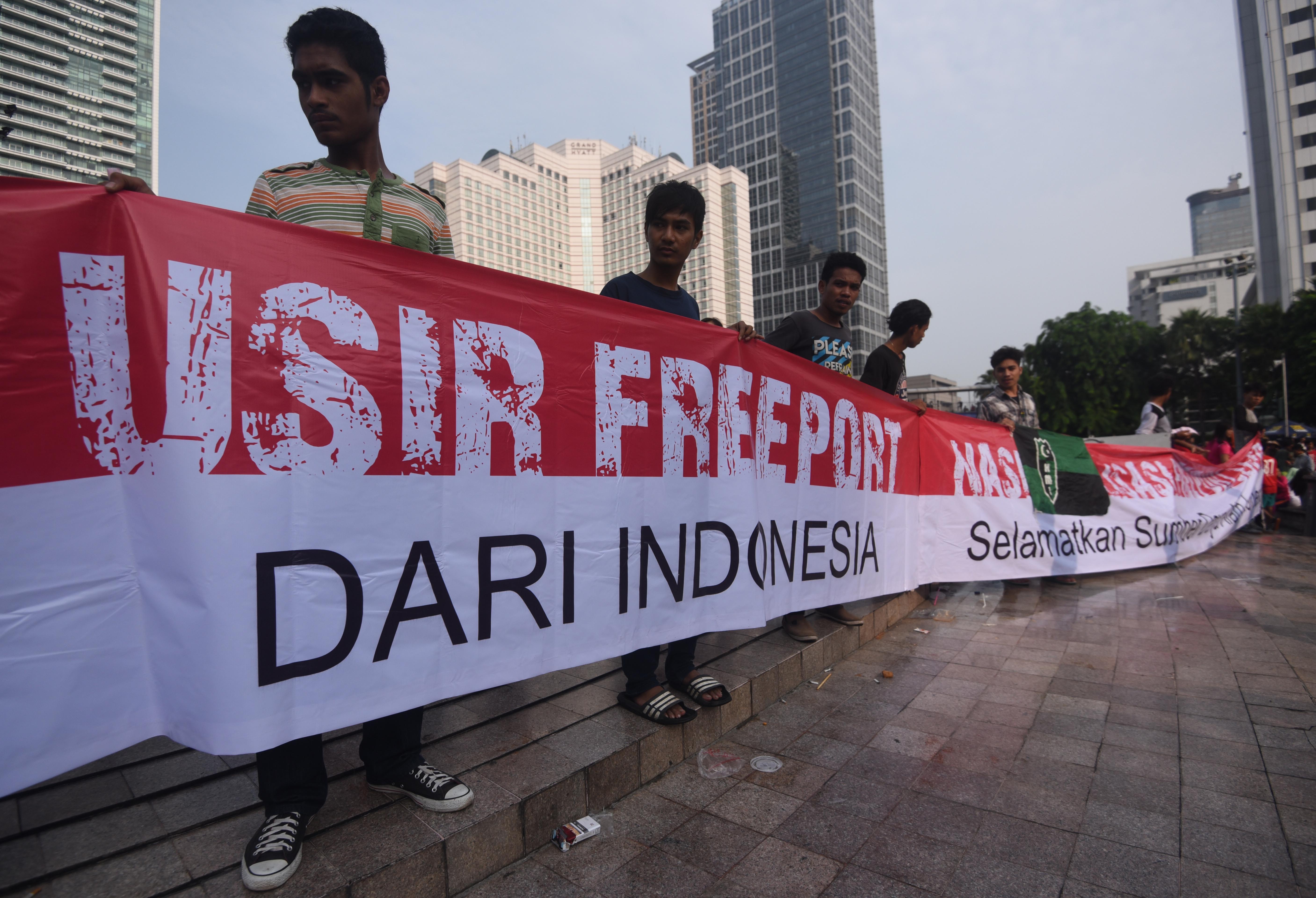 Demo Mafia Saham: Ganti Setnov, Usir Freeport!