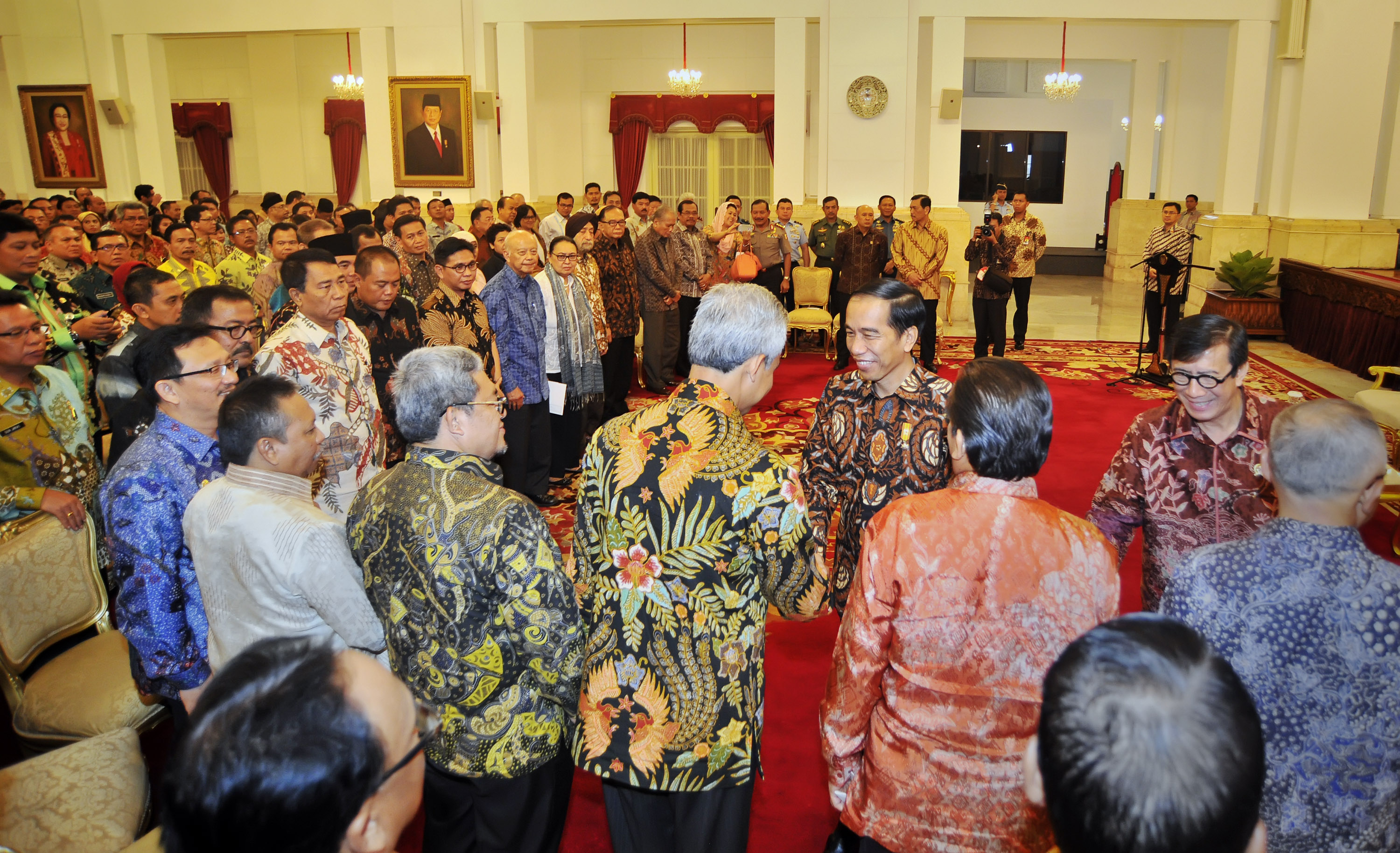 Jokowi Peringati Hari HAM Internasional di Istana Negara