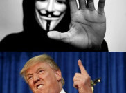 Donald Trump Diserang Hacker Anonymous