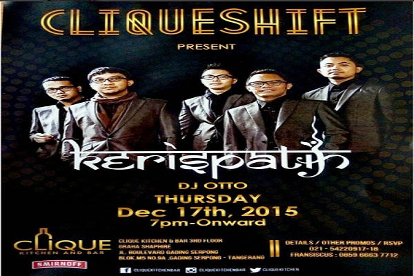 Acara “Cliqueshift” di Clique Kitchen and Bar Berlangsung Sangat Meriah