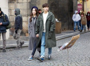 Romantisnya Yoona SNSD dan Li Yi Feng di Praha