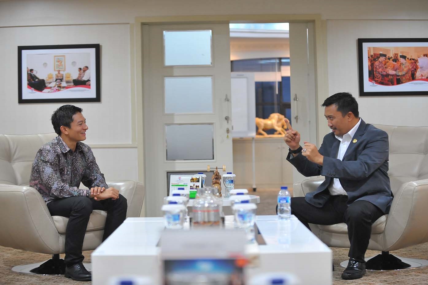Menpora Girang Ketua KADIN Akan Bantu Rio Haryanto 