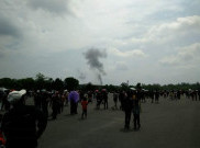 Pesawat TNI AU Jatuh Saat Air Show di Yogyakarta