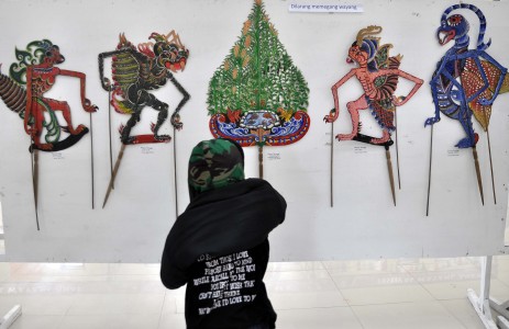 Ekspresikan Rasa Syukur, Kemendagri Gelar Wayangan