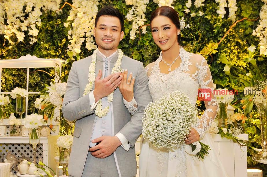 Kebahagiaan Nabila Syakieb dan Reshwara Usai Ijab Kabul
