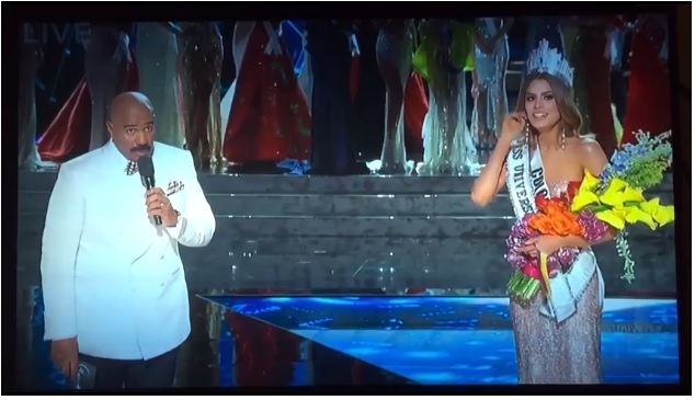 Penyesalan Steve Harvey Salah Sebut Pemenang Miss Universe 2015