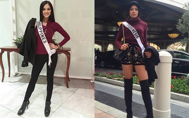 Akrab, Begini Kedekatan Miss Universe 2015 dengan Anindya Kusuma Putri