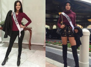 Akrab, Begini Kedekatan Miss Universe 2015 dengan Anindya Kusuma Putri