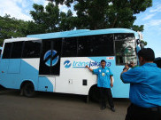 Puluhan Bus Trans-Kopaja Tunggu Kepastian Trayek