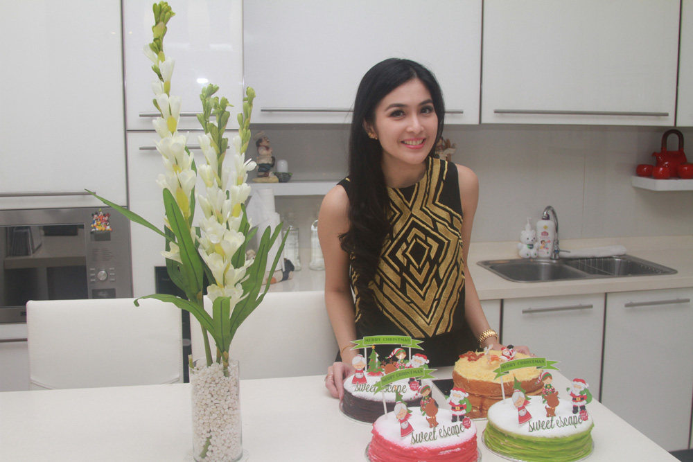 Si Cantik Sandra Dewi Bakal Nikmati Tahun Baru di Jepang