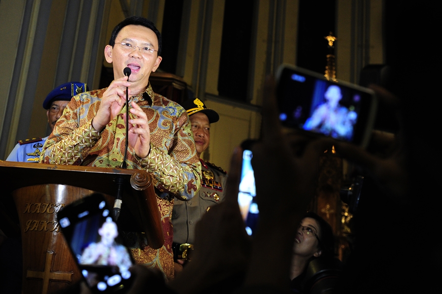 Ahok Didoakan Masuk Islam di Haul Gusdur ke-6