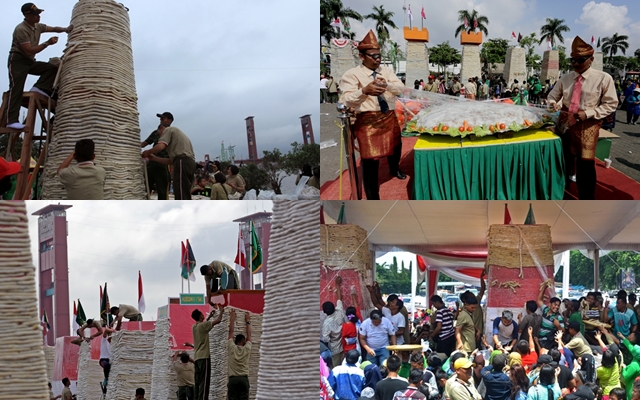 Festival Pempek Terpanjang Pecahkan Rekor Dunia