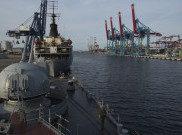 Kedatangan Kapal Perang Rusia Destroyer 'Bystriy'