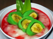 Resep Es Pisang Ijo Segar untuk Berbuka Puasa