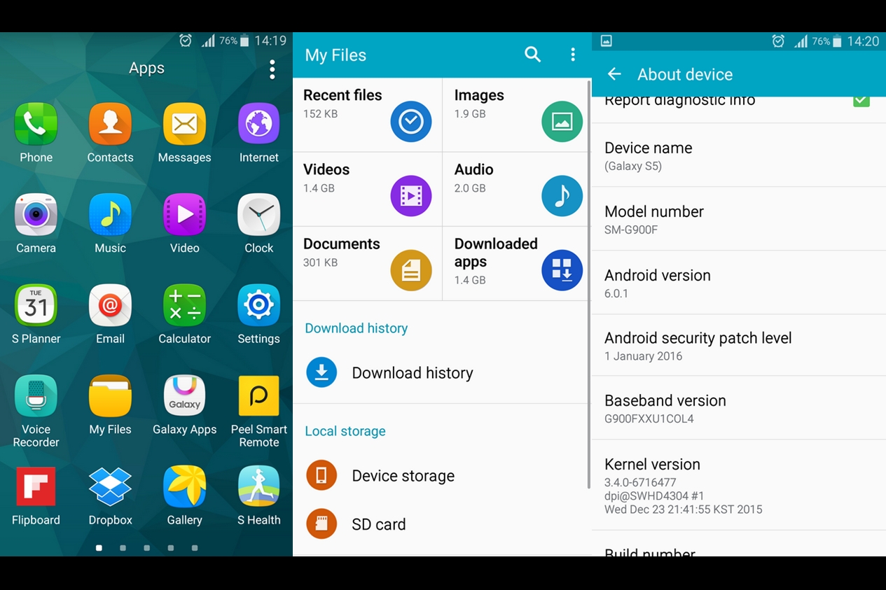 Samsung Galaxy S5 Kecipratan Android Marshmallow?