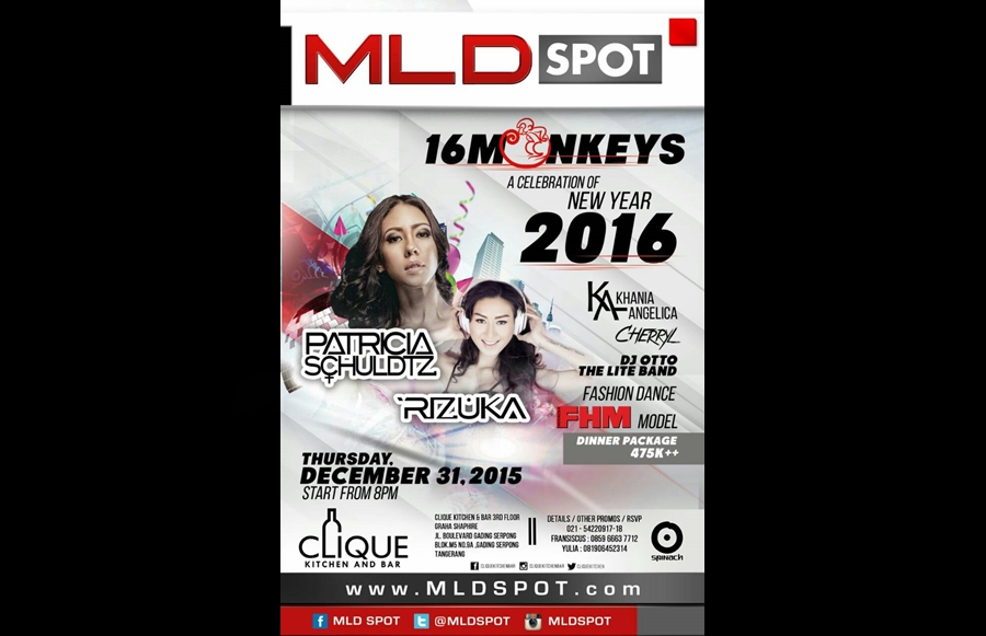 DJ Patricia Schuldtz Siap Meriahkam Malam Tahun Baru di Clique Bar