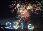 Pesta Kembang Api Perayaan Tahun Baru 2016