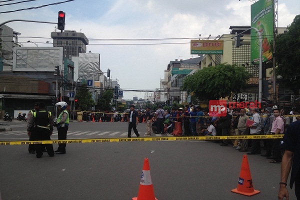 Jumlah Korban Bom Sarinah masih Simpang Siur