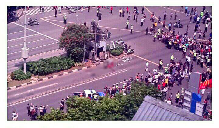 Ledakan dan Baku Tembak di Sarinah Thamrin Diduga Aksi dari Jaringan ISIS