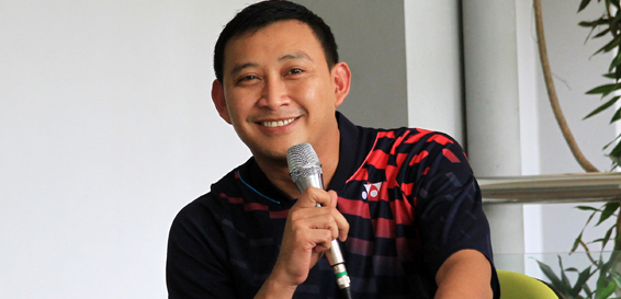 Imam Latih Sektor Tunggal Putra PB Djarum Kudus