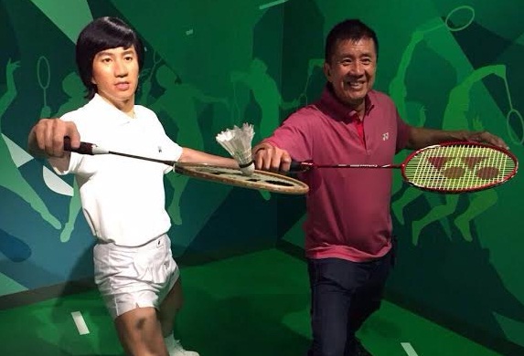 Patung Lilin Rudy Hartono di Museum Madame Tussauds