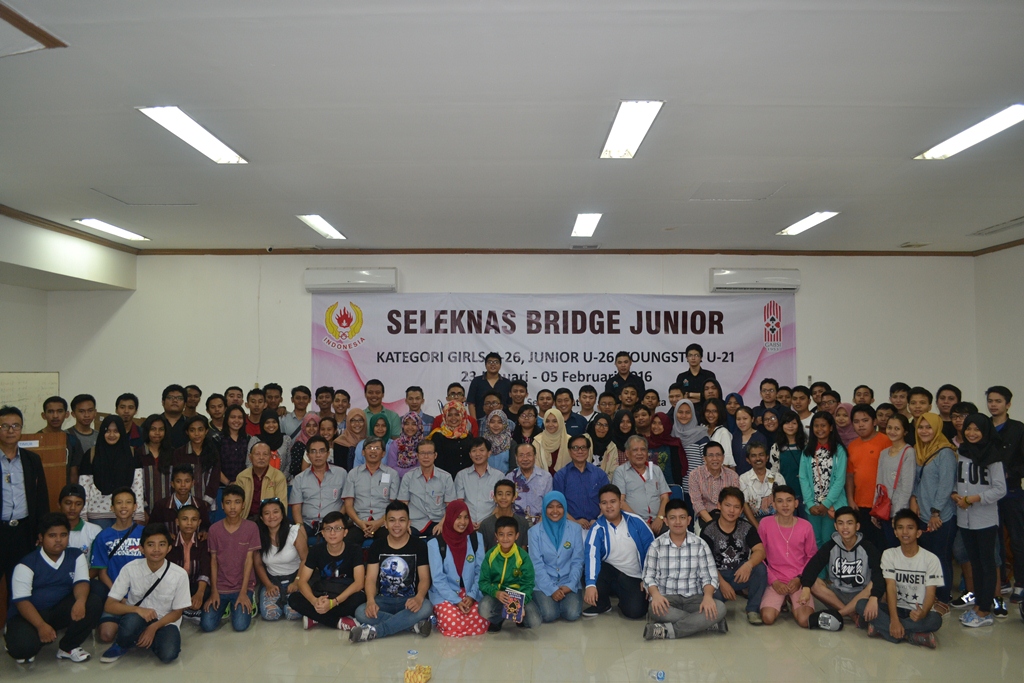 Seleknas Bridge Junior U-26 dan U-21 Berlangsung Menarik