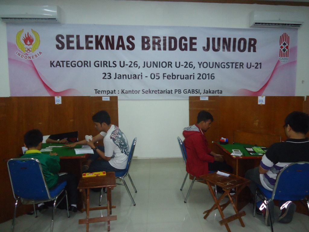 Jatim Dominasi Seleknas Bridge Junior