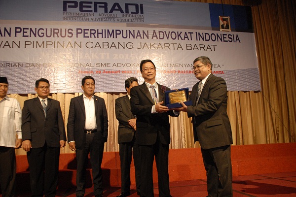 Pengurus DPC PERADI Jakarta Barat Periode 2015-2020 Dilantik