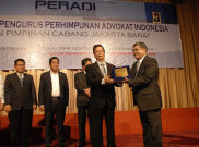 Pengurus DPC PERADI Jakarta Barat Periode 2015-2020 Dilantik